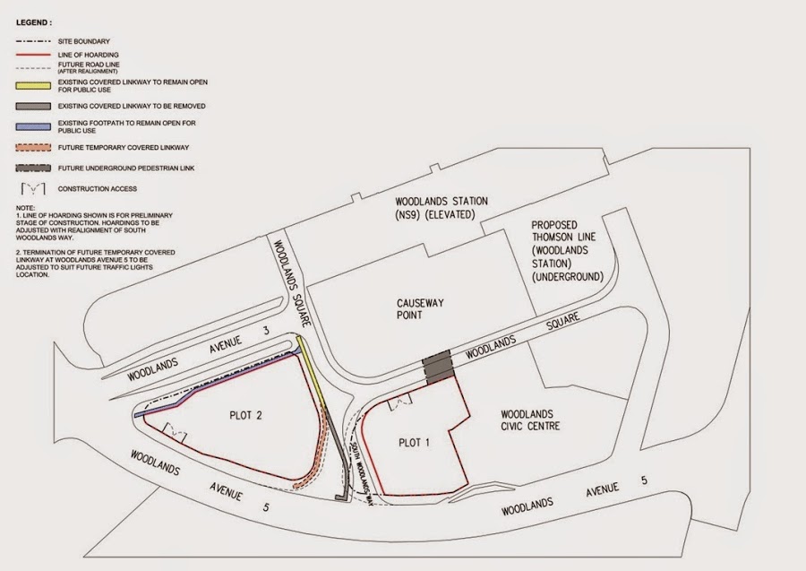 Woods Square Location Map