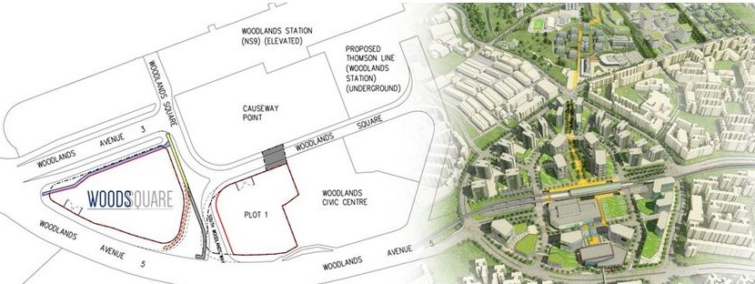 Woods Square-site Plan