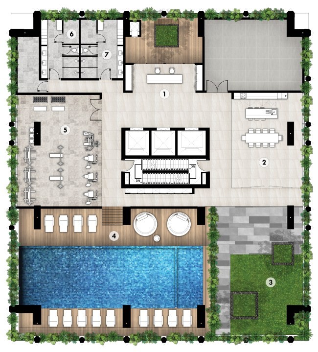 Embassy Central Cambodia Site Plan