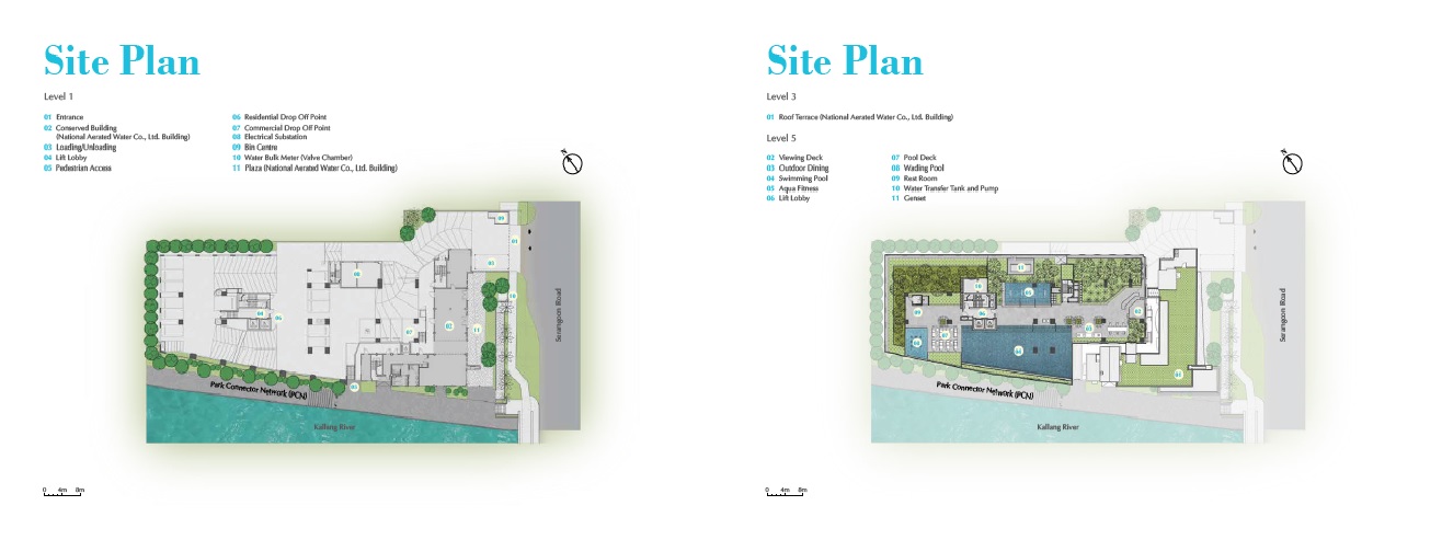 Jui Residences site map