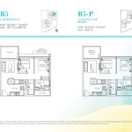 Casa Al Mare 2 Bedroom Floor-Plan-Type-B5