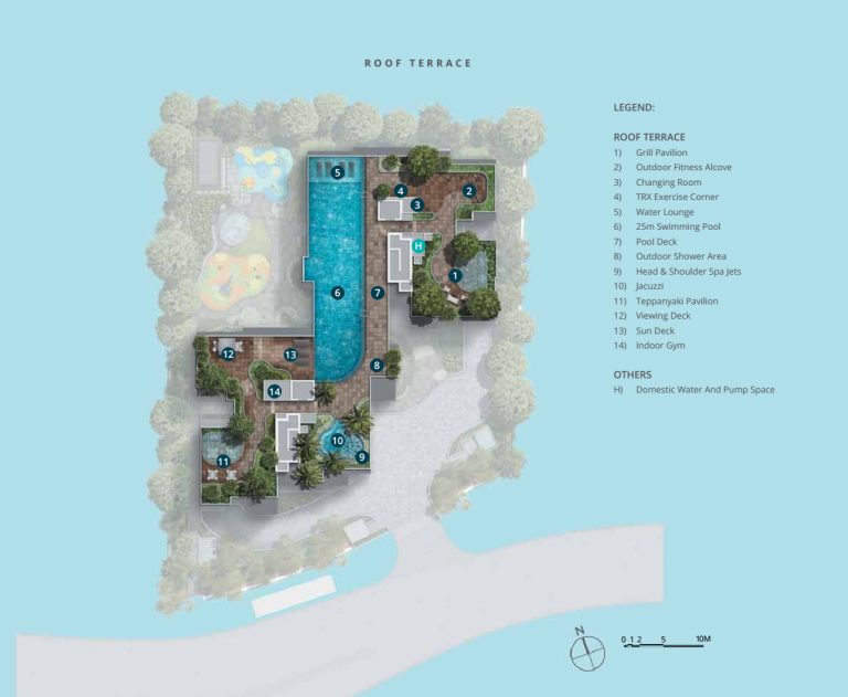 casa al mare site plan